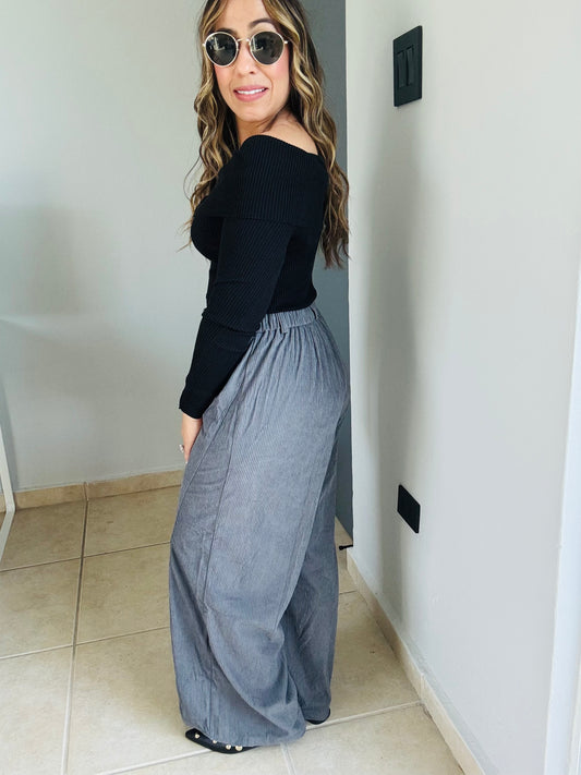 Cielo Nublado- Pant Grey