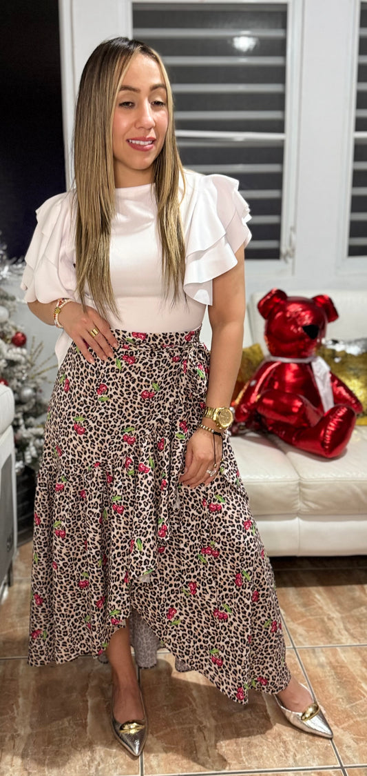 Raices De Fe - Falda Animal Print Multi Uso