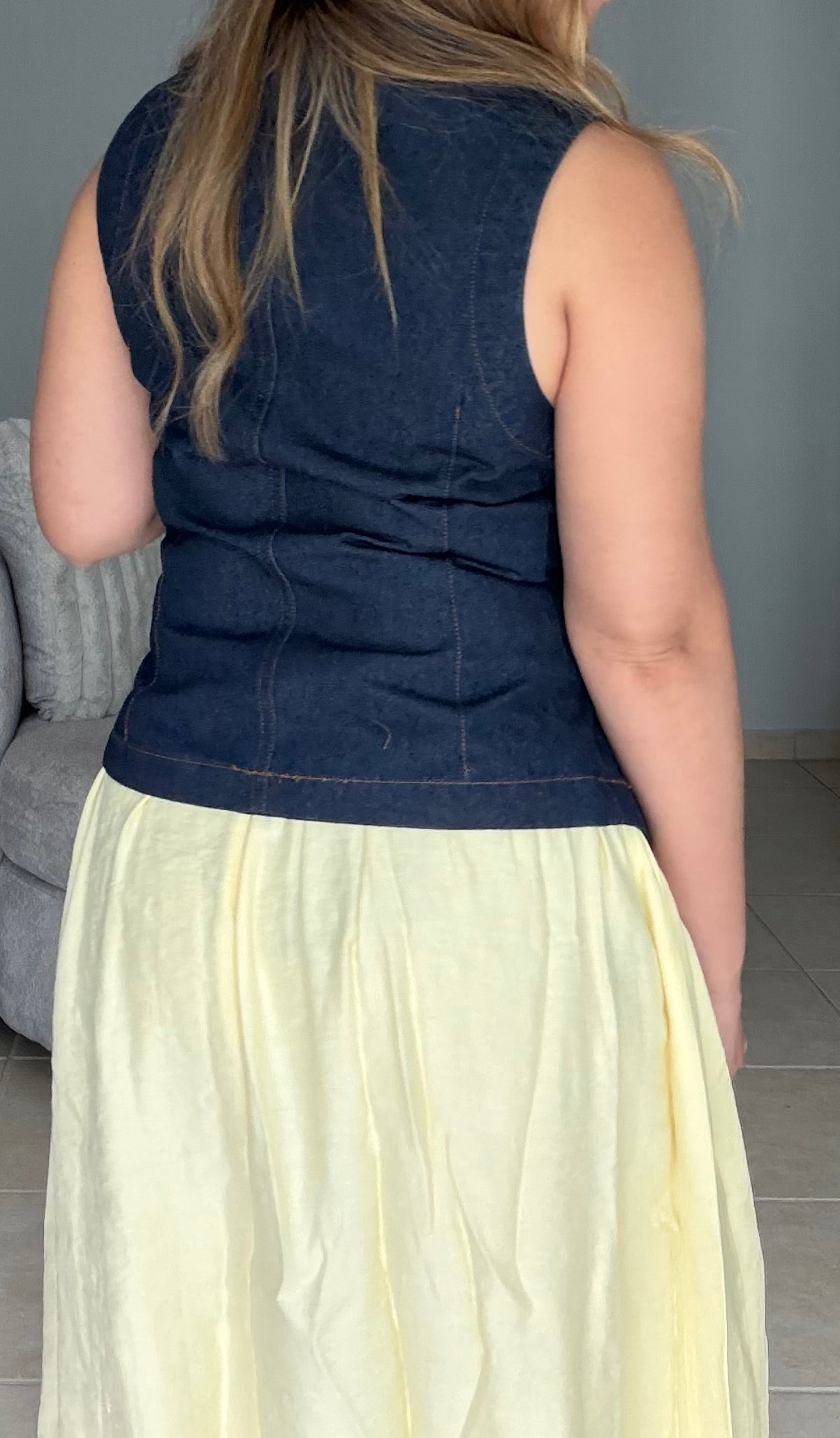 Valiente en Denim Vest