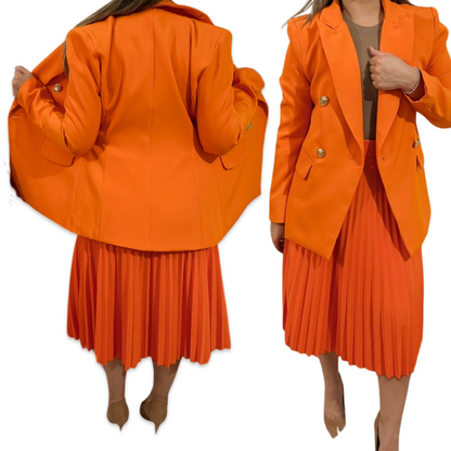 Blazer Naranja-Brilla