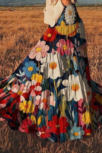 Jardín de Gracia Boho Skirt
