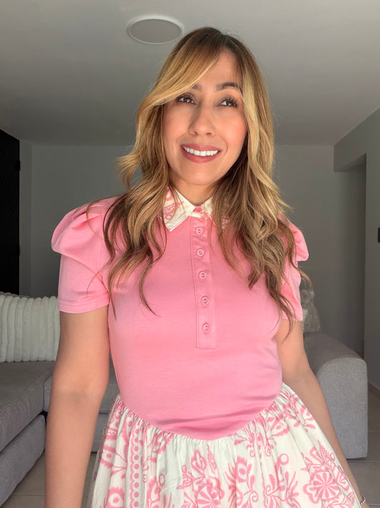 Rosa Half Buttom Dress