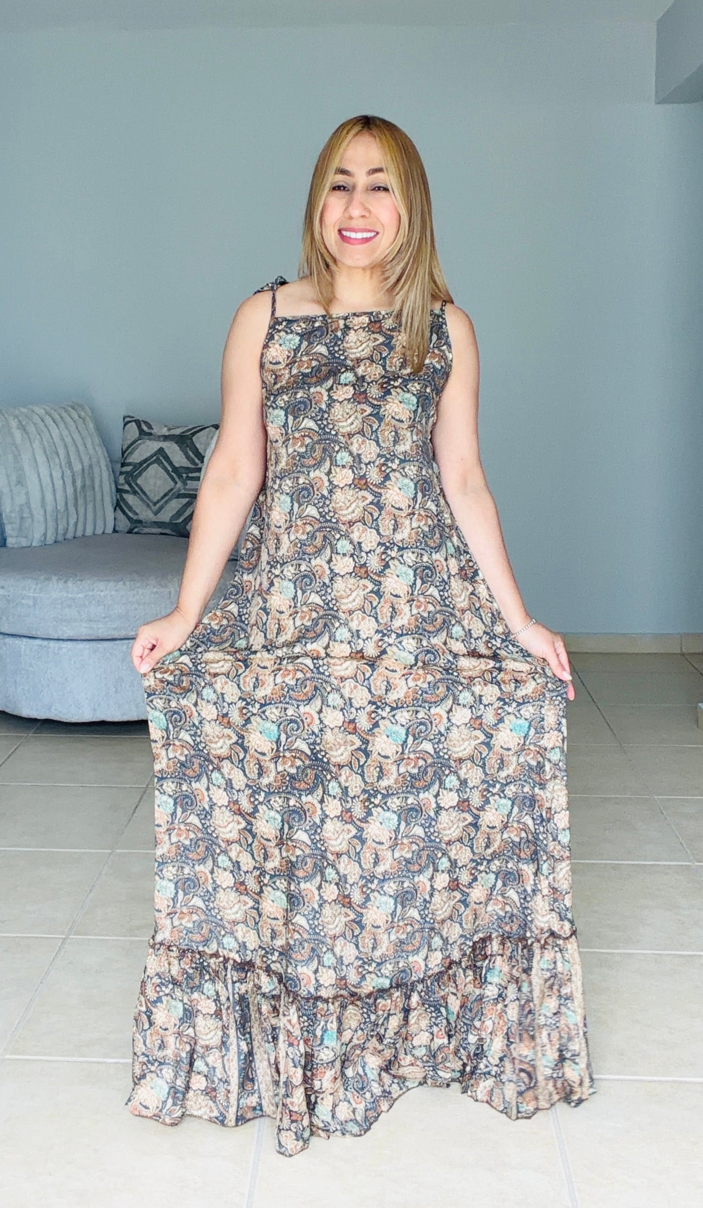 Anna Marie Boho Maxi Dress