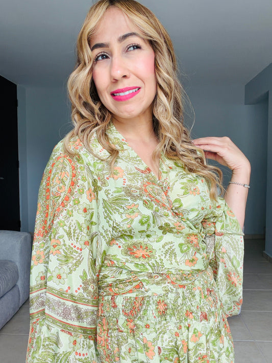 Marta Tie Top & Elastic Pant