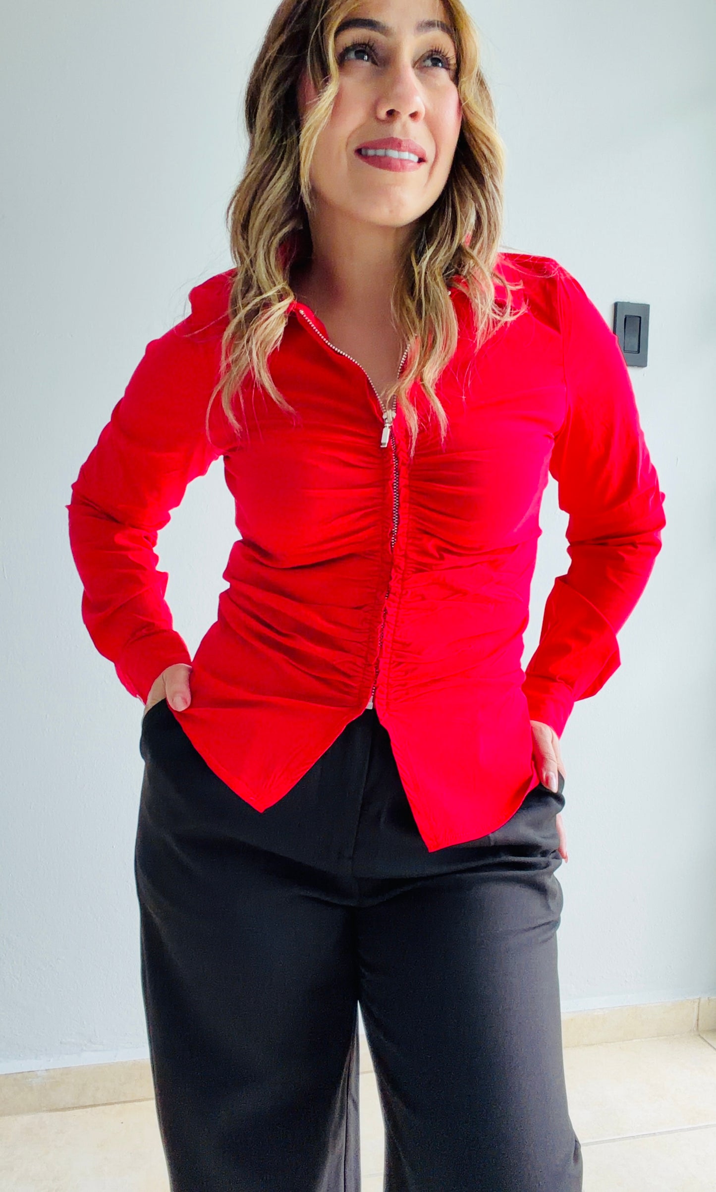 Base de Renuevo-Blusa Roja