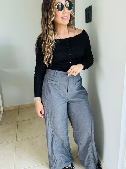 Cielo Nublado- Pant Grey