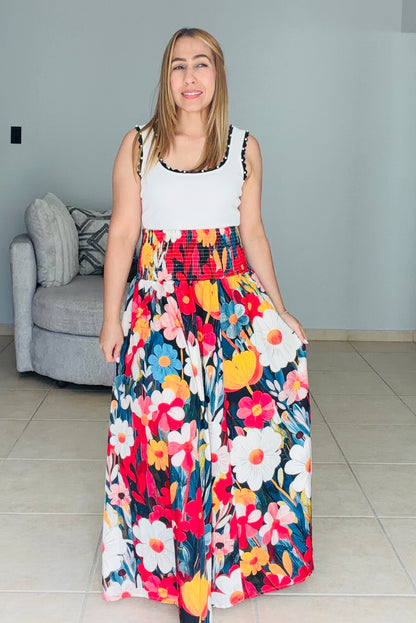 Jardín de Gracia Boho Skirt