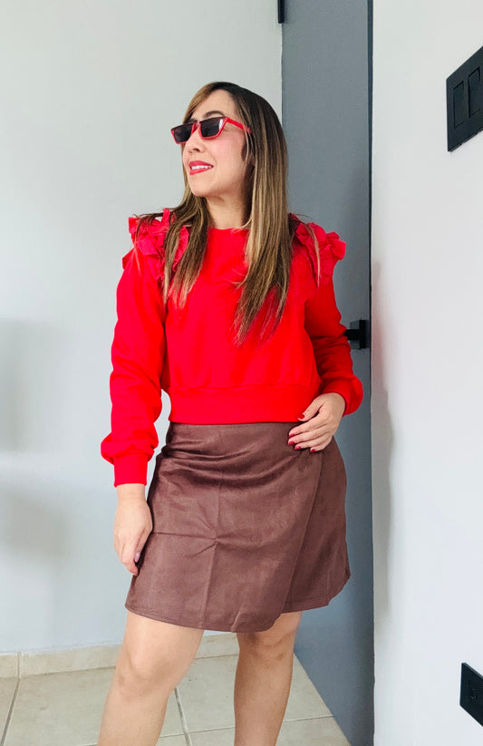 Falda Pesebre Chic-Chocolate