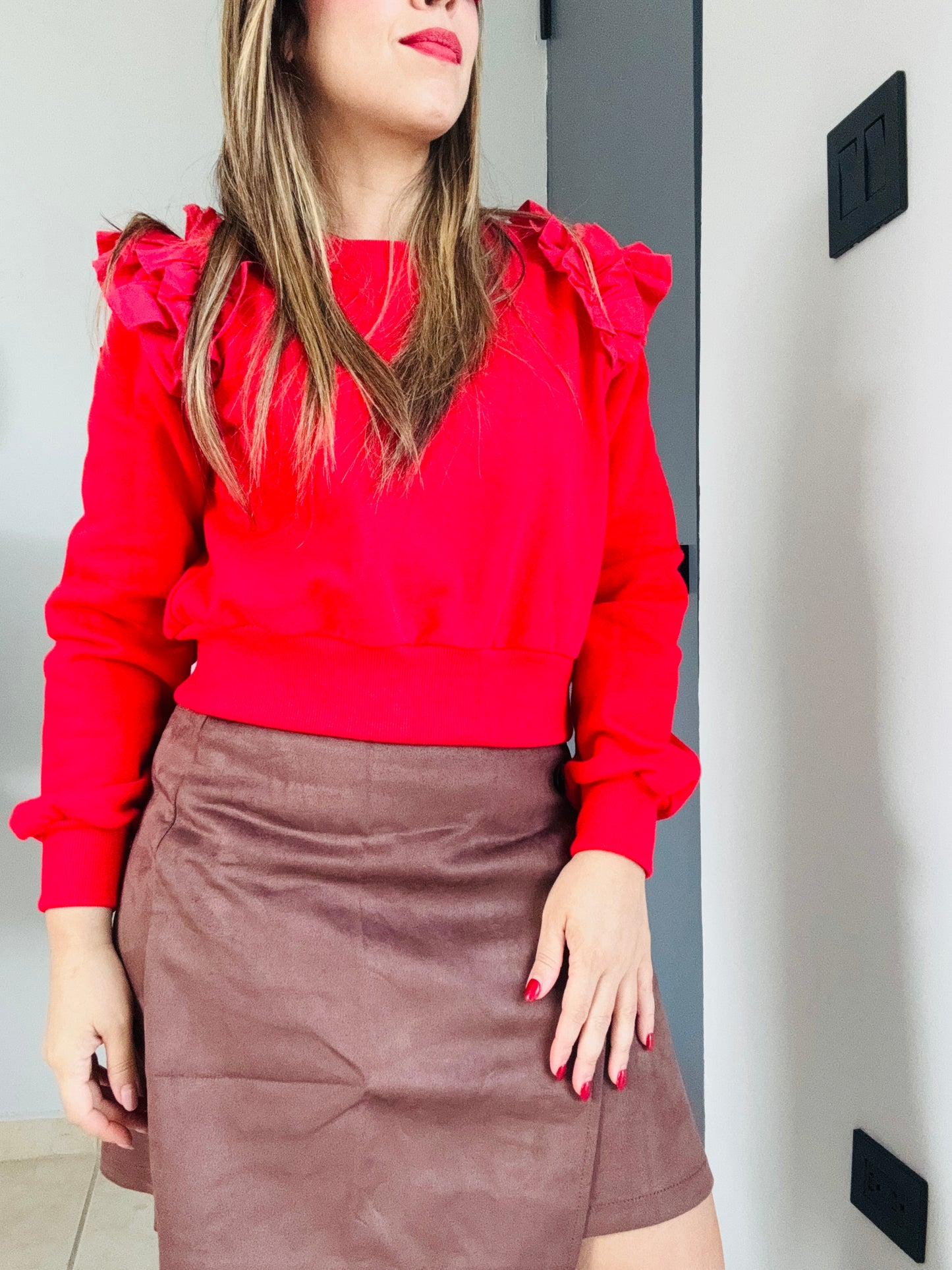 Falda Pesebre Chic-Chocolate