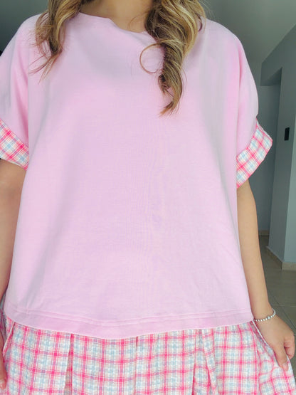Camisón Oversize Rosado Gracia de Libertad