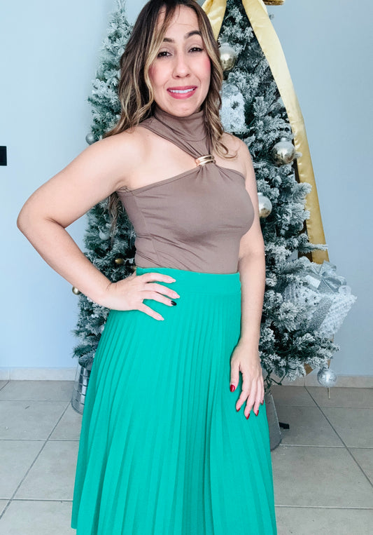 Camisa Corona de Goria-Taupe