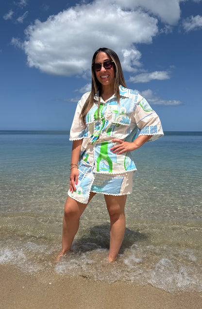 Costa Serena- Camisa Oversize