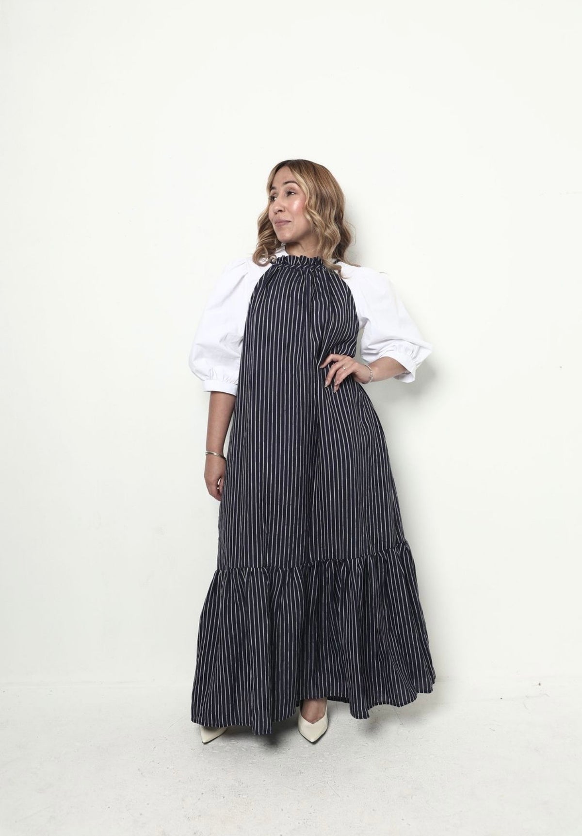 Líneas de Gracia – Maxi Dress (Navy)