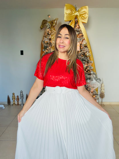 Skirt Pureza Eterna - Off White
