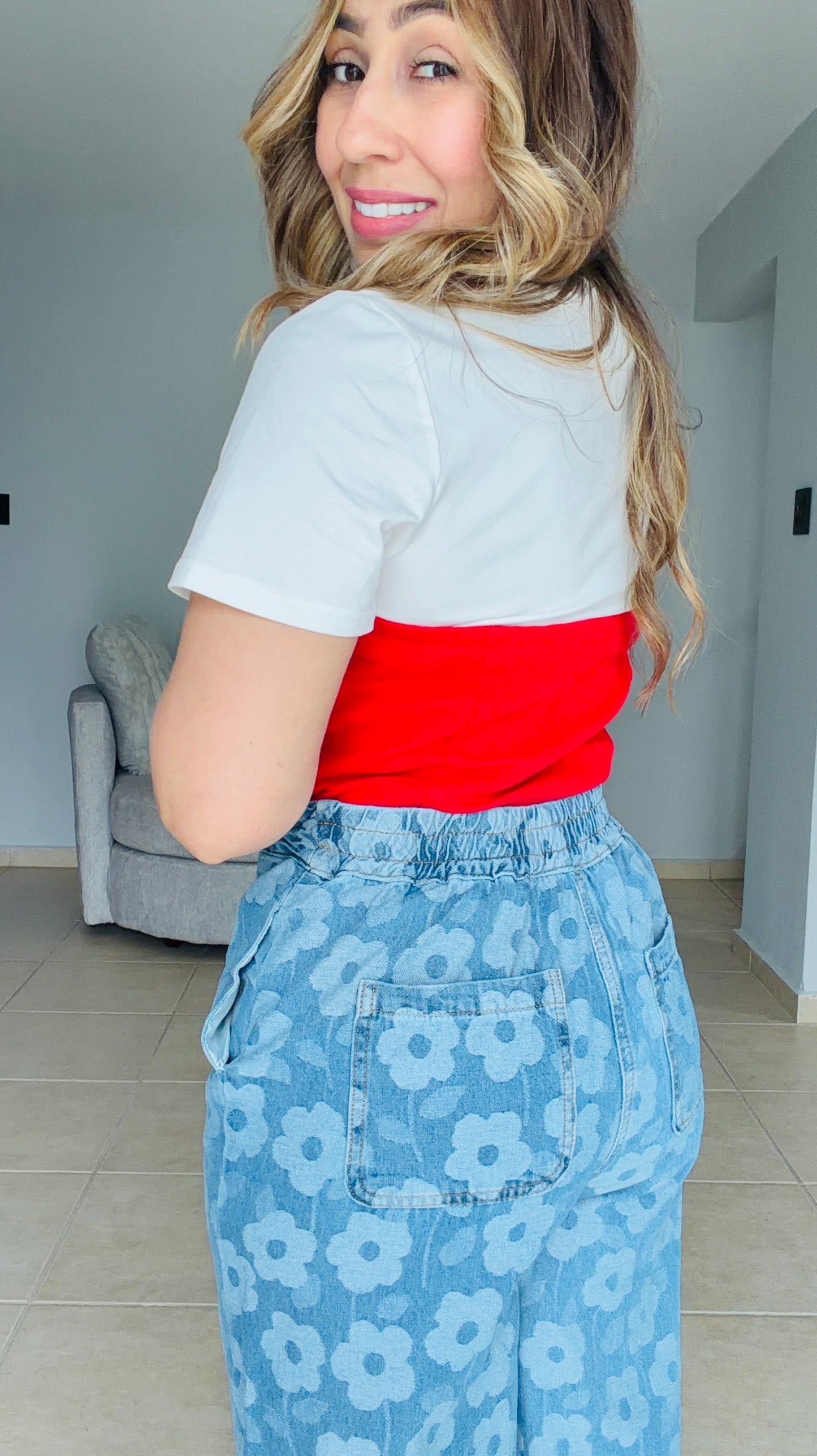 Betzaida Floral Wide-Leg Pants