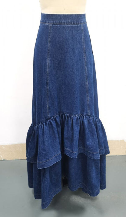 Susurro de Promesa- Skirt Denim
